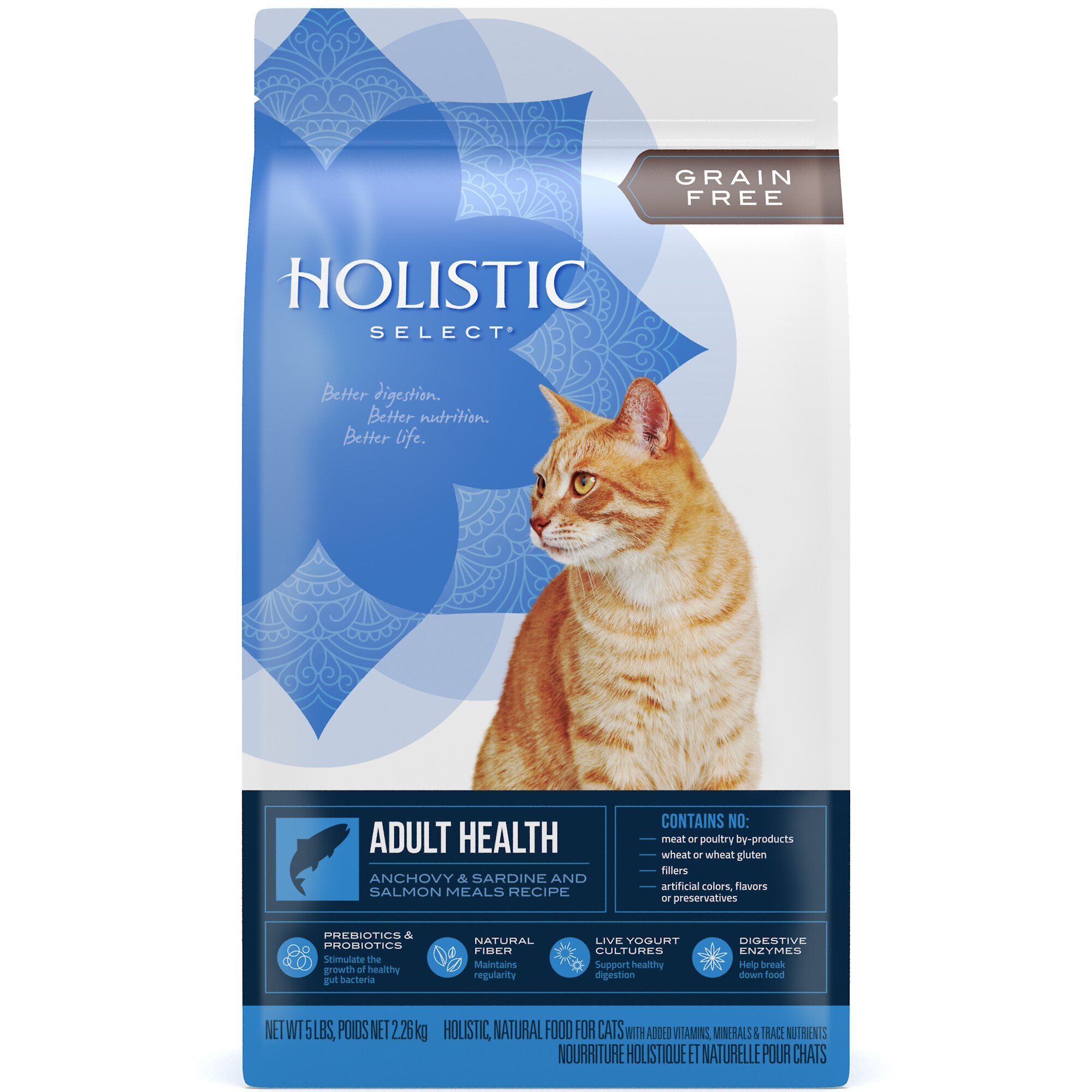 Holistic select dry cat food best sale