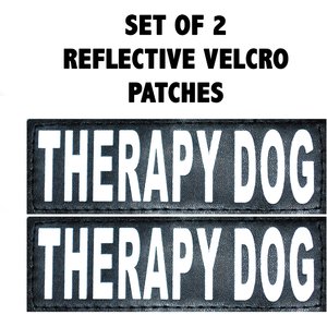 Doggie Stylz Therapy Dog Patch, 2 count, Large