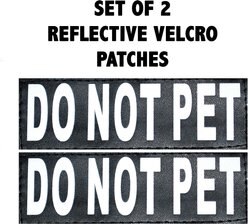 Doggie Stylz Do Not Pet Dog Patch, 2 count, Medium slide 1 of 3