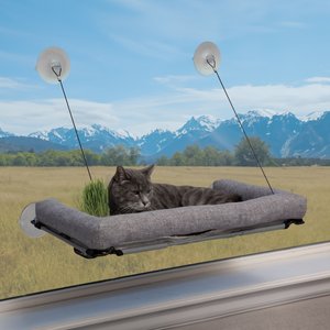 COZIWOW Indoor Hammock for Window Cat Perch White Chewy