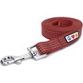 Pawtitas Nylon Reflective Dog Leash, Marsala Brown, X-Small/Small: 6-ft long, 5/8-in wide