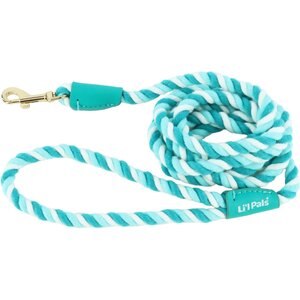 LI'L PALS Candy Striped Rope Standard Dog Leash, Petite: 6-ft long, 3/8 ...