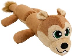 Hyper Pet New Cozy Critter Skinz Dog Toy, Squirrel, 2 Squeaker