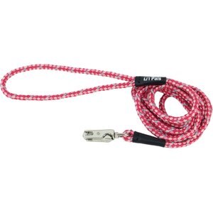 LI'L PALS Reflective Tri-Color Rope Dog Leash, Small: 6-ft long, 1/4-in ...
