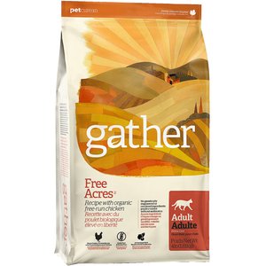 Gather Free Acres Organic Free-Run Chicken Dry Cat Food, 4-lb bag