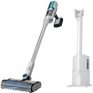 Shark Clean & Empty Cordless Stick Vacuum, White/Peacock Blue