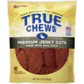 True Chews Premium Jerky Cuts with Real Duck Dog Treats, 22-oz bag