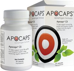 Apocaps CX Apoptogen Formula Dog Supplement, 90 count slide 1 of 3