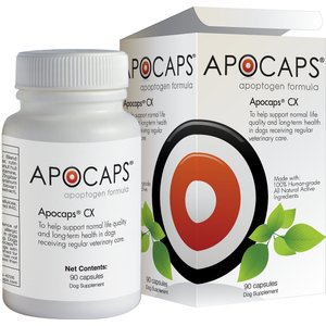 Apocaps CX Apoptogen Formula Dog Supplement, 90 count