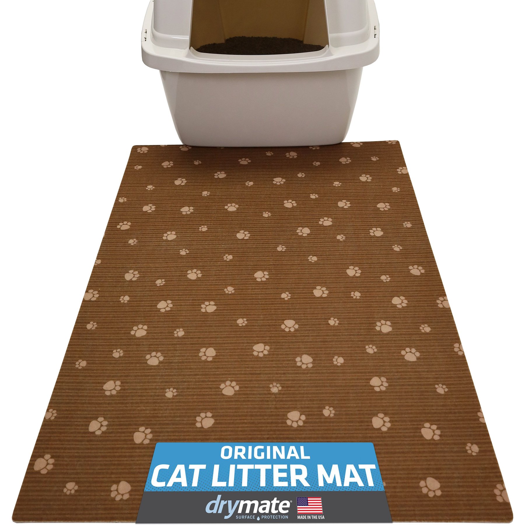 Casa Leo Leo's Loo Cat Litter Mat, Grey