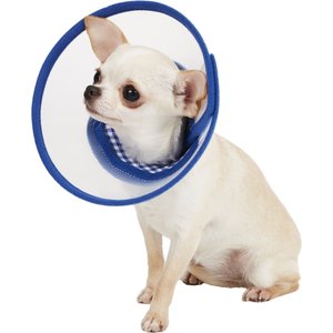 Alfie Pet Zumi Soft Edge Velcro Closure Dog & Cat Recovery Collar, Blue, X-Small