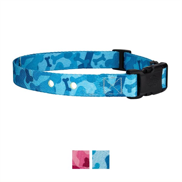 COUNTRY BROOK DESIGN Replacement Fence Receiver Dog Collar, Blue Bone