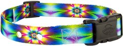 Country Brook Design Replacement Fence Receiver Dog Collar, Tie-Dye Flowers