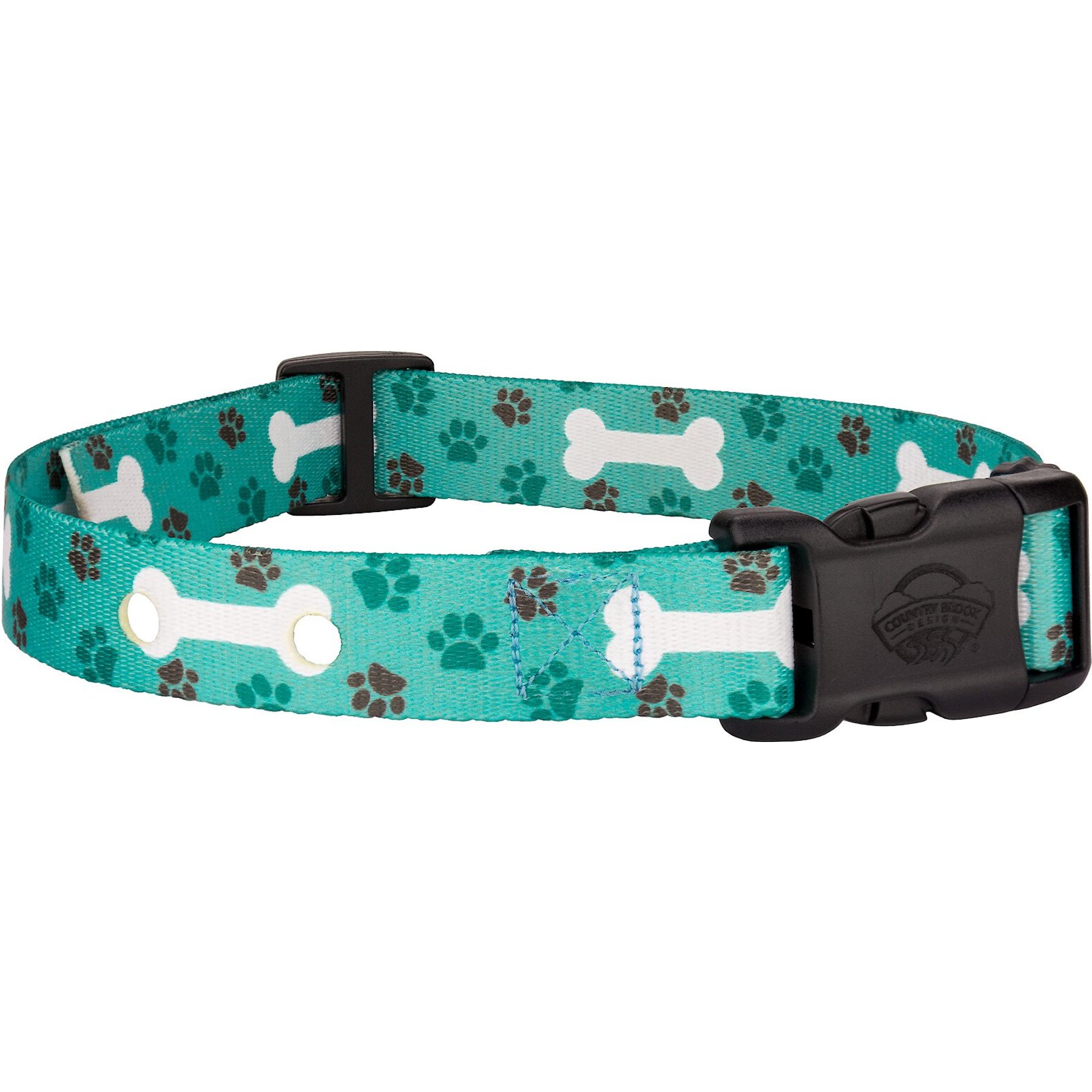 COUNTRY BROOK DESIGN Replacement Fence Receiver Dog Collar, Oh My Dog