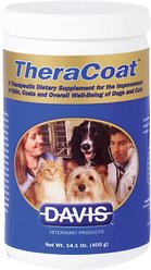Davis TheraCoat Dog & Cat Supplement, 14.1-oz jar