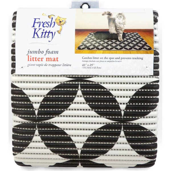 Drymate - Mat For Cats Tan Swirl Fish Kitty