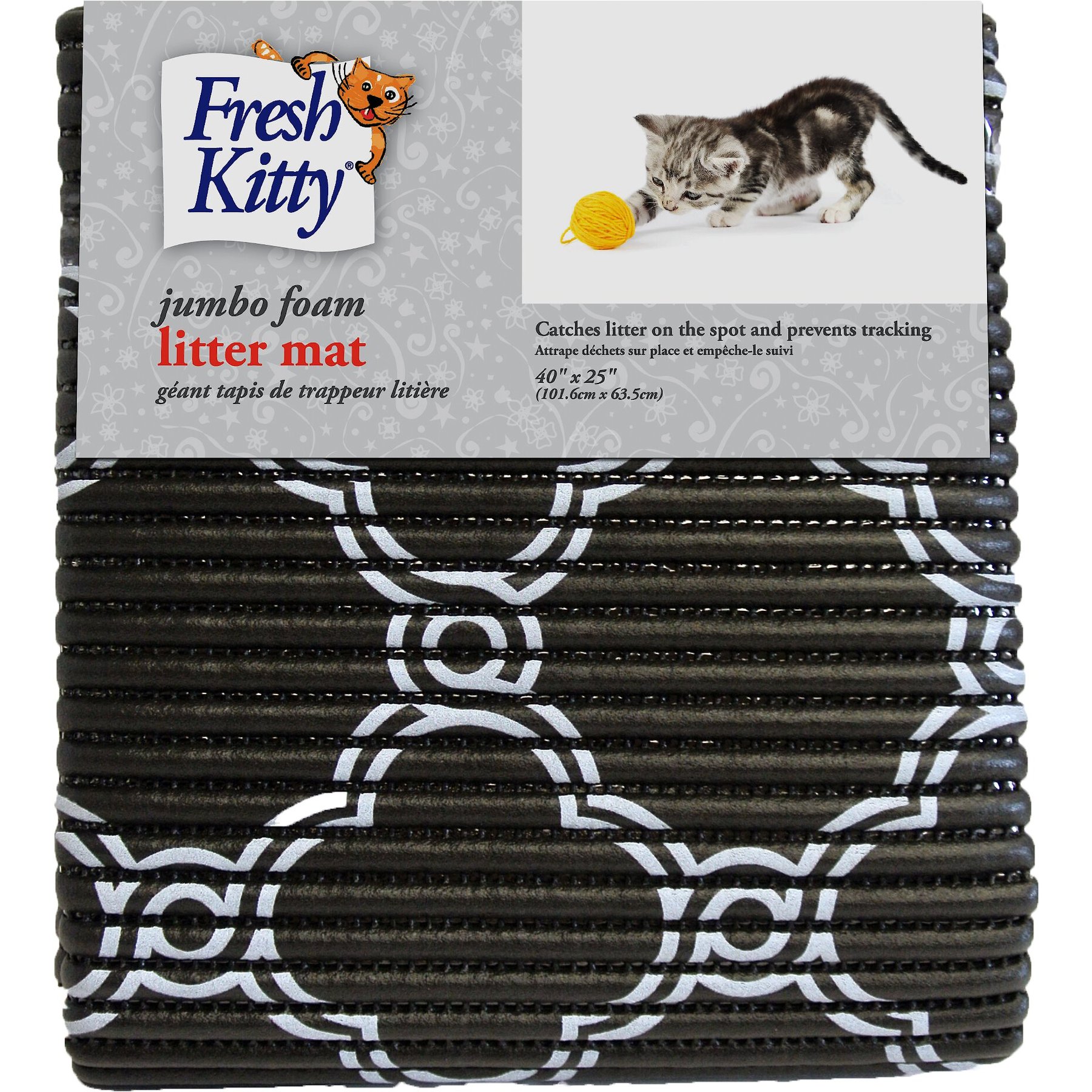 Fresh Step - Extra Large Cat Litter Mat (35.4 x 23.6)