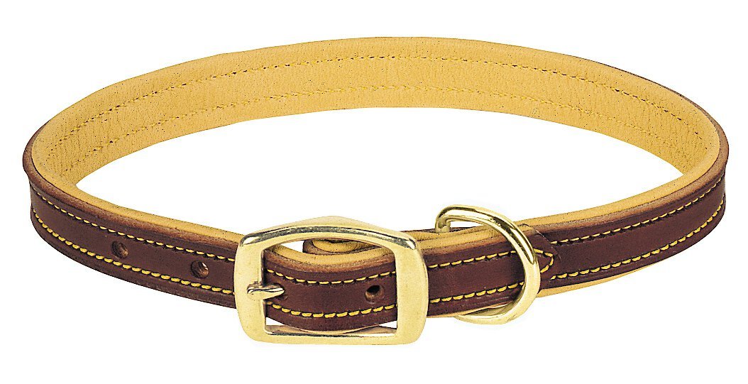 WEAVER PET Deer Ridge Leather Dog Collar reviews