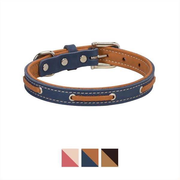 Weaver dog 2024 collar leather