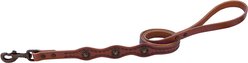 Weaver Leather Sundance Leather Dog Leash, 4-ft long, 3/4-in wide