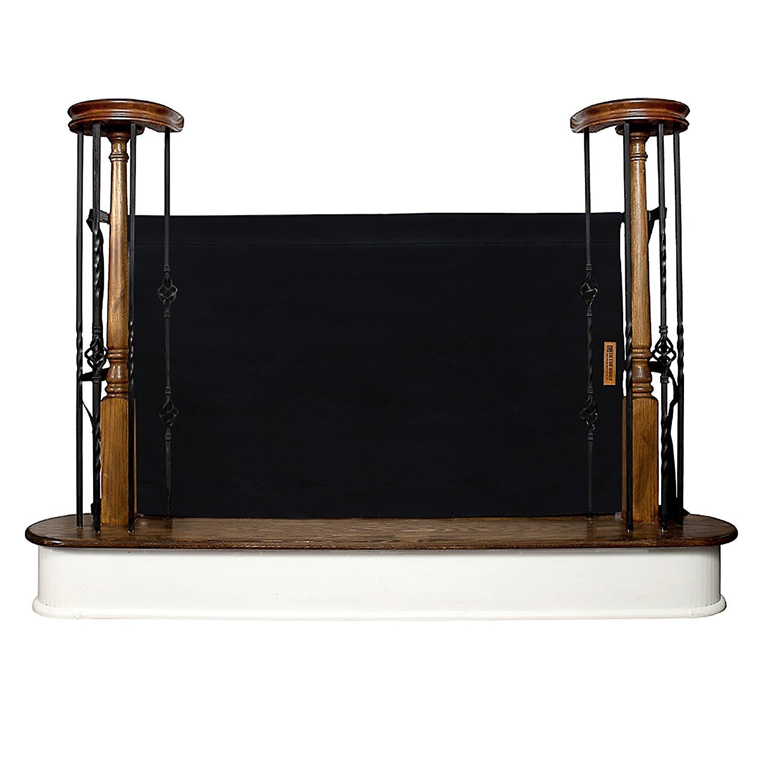 The Stair Barrier Banister to Banister Indoor Fabric Pet Gate