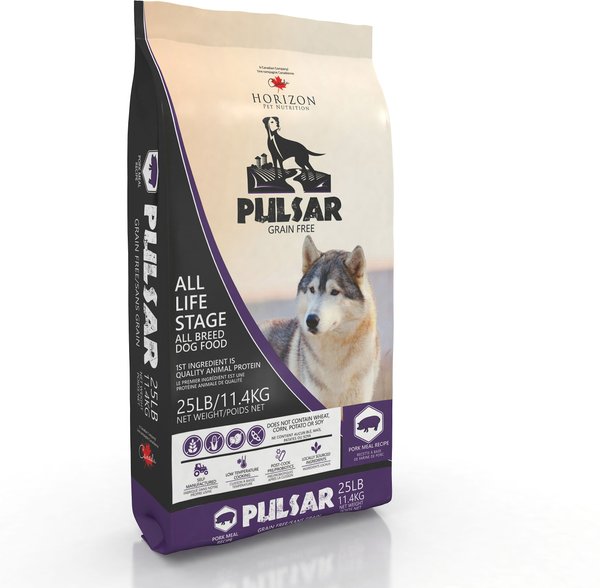 Horizon Pulsar Grain-Free Pork Recipe Dry Dog Food, 25-lb bag slide 1 of 6