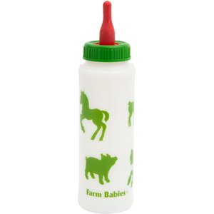 Lixit Farm Babies Nursing Bottle, 1-qt bottle