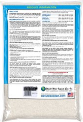 Nature's Ocean Bio-Activ Live Aragonite Saltwater Aquarium Sand, Natural White #1, 10-lb bag slide 2 of 3