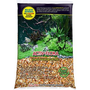 Activ-Flora Planted Aquarium Substrate, Floragems, 20-lb bag