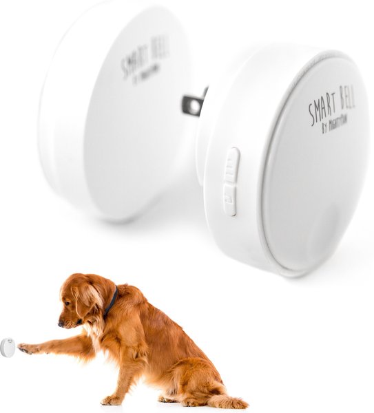 Mighty Paw Smart Bell 2.0 Potty Training Dog Doorbell, White, 1 count slide 1 of 11