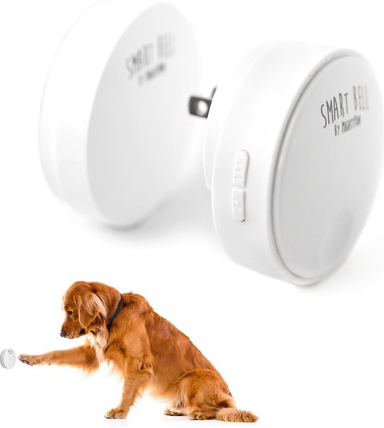 Mighty Paw Smart Bell 2.0 Potty Training Dog Doorbell, White, 2 count slide 1 of 11