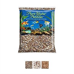 Pure Water Pebbles Natural Aquarium Gravel, Cumberland River, 5-lb bag