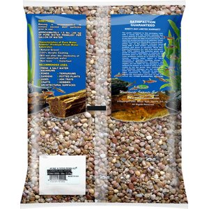 Pure Water Pebbles Natural Aquarium Gravel, Cumberland River, 5-lb bag