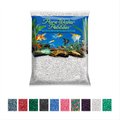 Pure Water Pebbles Coated Aquarium Gravel, Snow White, 5-lb bag
