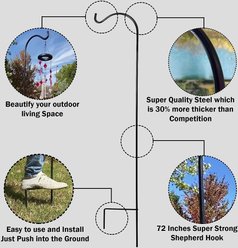 Ashman Shepherd Hook, 72-in, 1 count slide 2 of 5