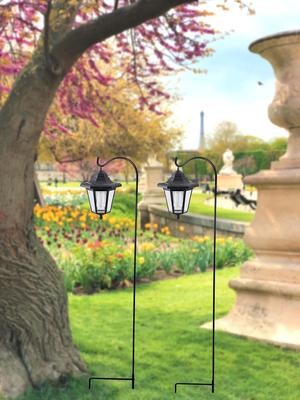 Show full view: Ashman Black Shepherd Hook, Black, 65-in, 2 count slide 3 of 5