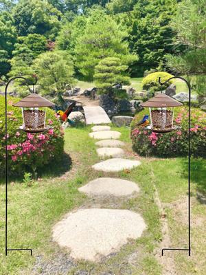 Show full view: Ashman Black Shepherd Hook, Black, 65-in, 2 count slide 5 of 5