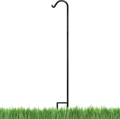 Ashman Black Shepherd Hook, Black, 92-in, 1 count