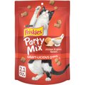 Friskies Party Mix Gravy-licious Chicken & Gravy Flavors Crunchy Cat Treats, 2.1-oz bag