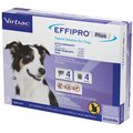 Virbac EFFIPRO Flea & Tick Spot Treatment for Dogs, 23-44.9 lbs, 3 Doses (3-mos. supply)