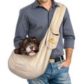 FurryFido Adjustable Dog & Cat Carrier Sling, Khaki