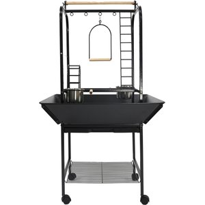 A&E Cage Company Bird Stand with Toy Hook