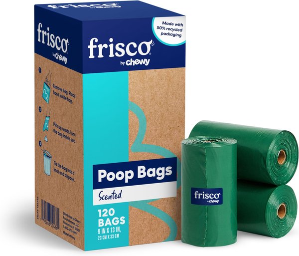 Frisco Refill Dog Poop Bags, Scented, 120 count slide 1 of 4