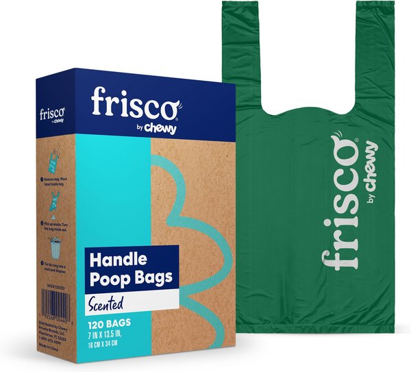 Frisco Handle Dog Poop Bag, Scented, 120 count slide 1 of 5