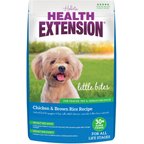 Health Extension Little Bites Chicken & Brown Rice Recipe Dry Dog Food, 30-lb bag
