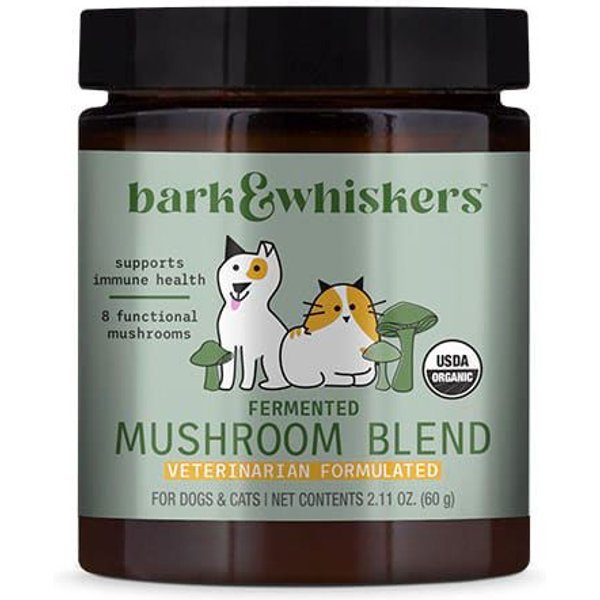 SUPER SNOUTS Super Shrooms Organic Super 7 Medicinal Mushroom Blend Dog ...