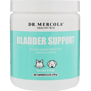 Dr. Mercola Bladder Support Dog & Cat Supplement, 9.5-oz jar