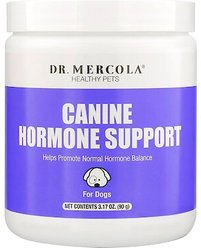 Dr. Mercola Canine Hormone Support Dog Supplement, 3.17-oz jar
