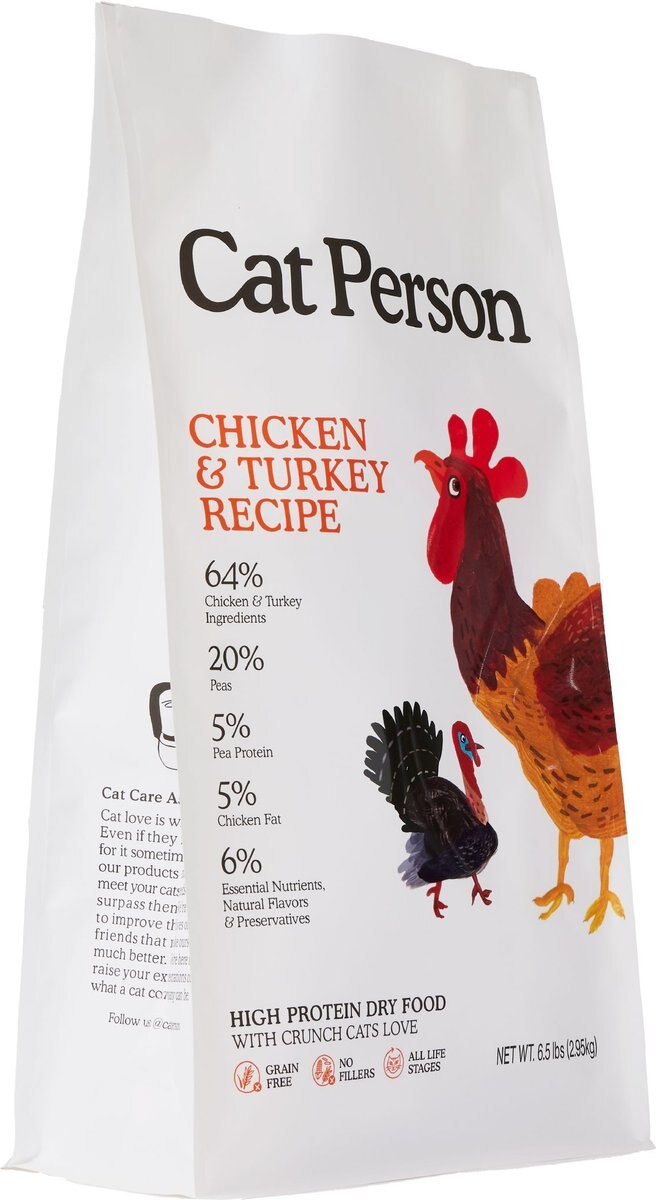 Cat Person by Weruva Chicken & Turkey Grain-Free Dry Cat Food