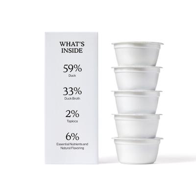 Show full view: Cat Person by Weruva Duck Shreds in Broth Grain-Free Wet Cat Food, 2.75-oz cup, case of 5 slide 8 of 9